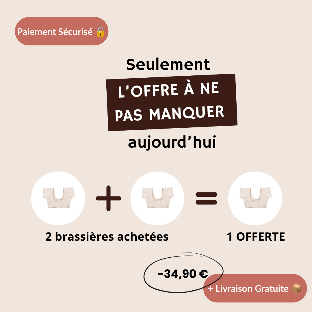 Brassière Anti-Transpiration